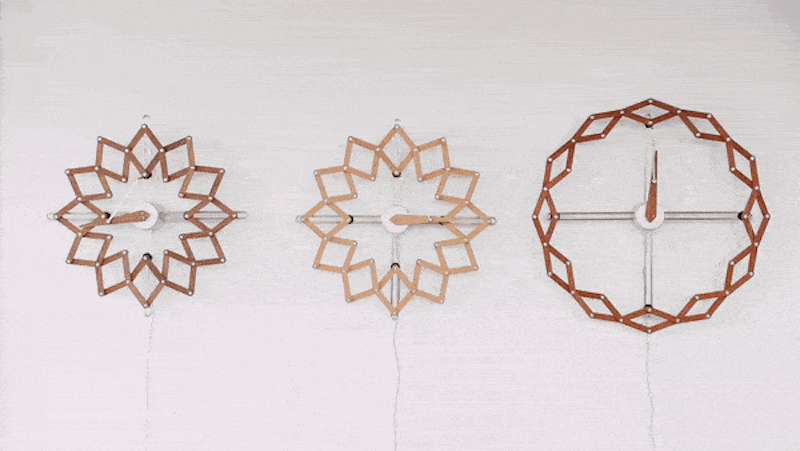Solstice 2.0 – The Kinetic Clock by Animaro