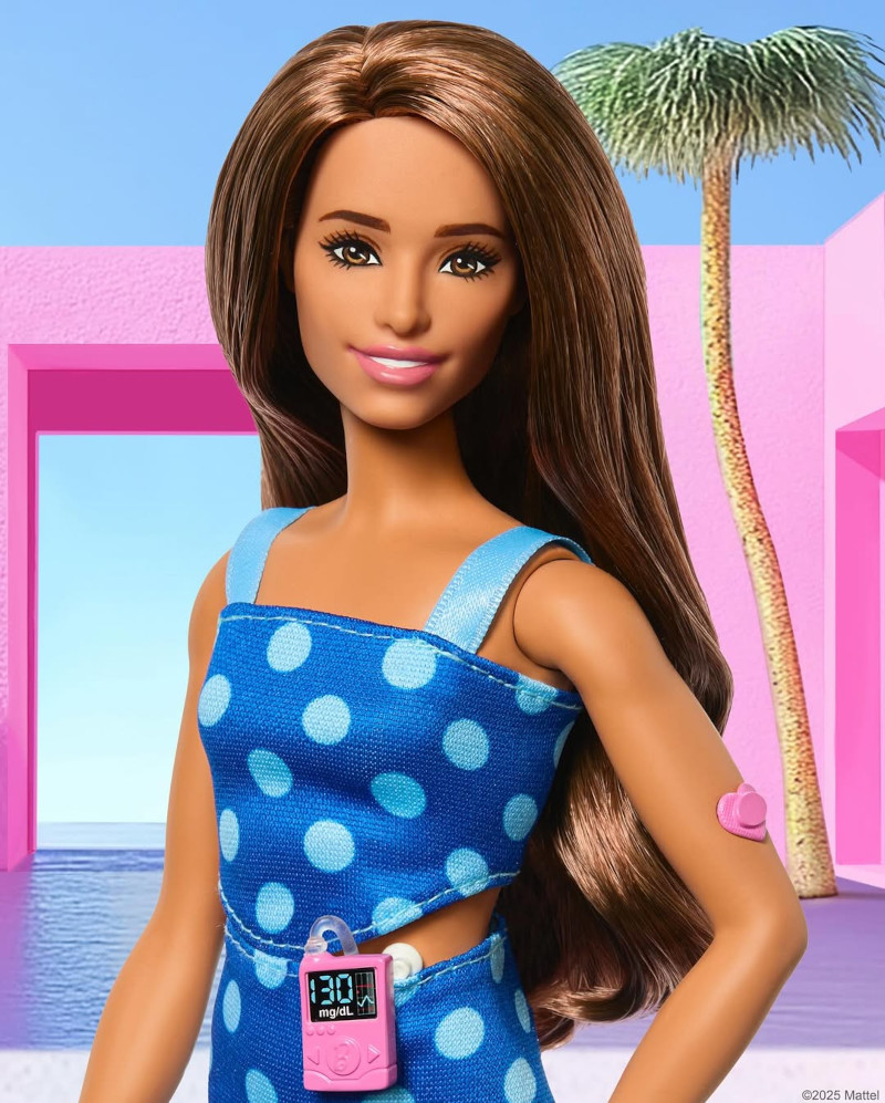 Details of Barbie with type 1 diabetes