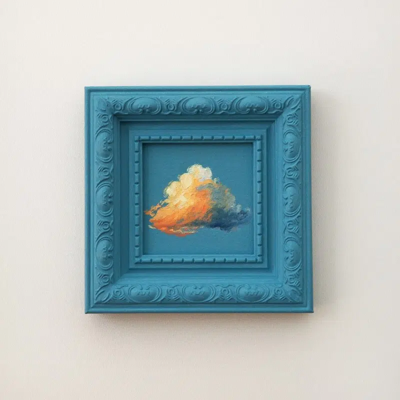 Cathy Camille Cloud Painting