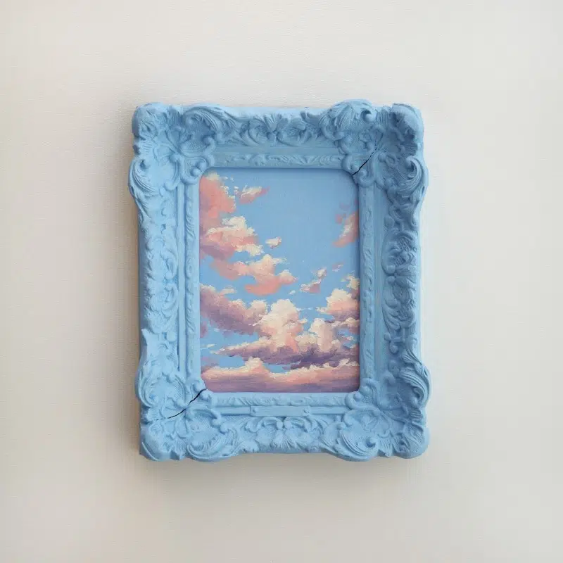 Cathy Camille Cloud Painting