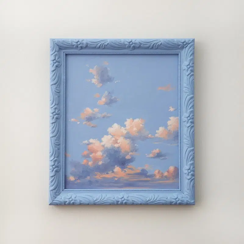 Cathy Camille Cloud Painting