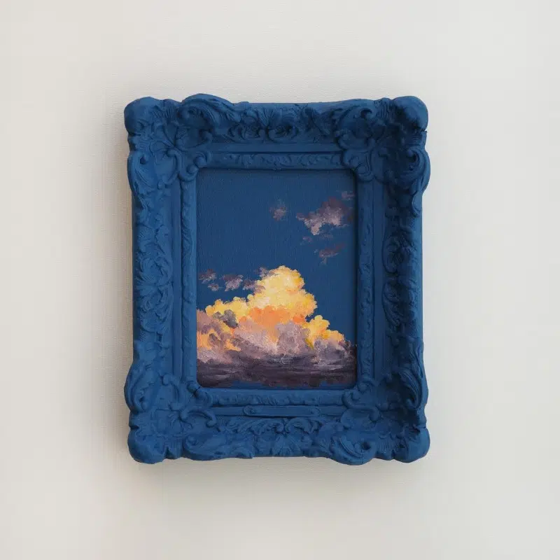 Cathy Camille Cloud Painting