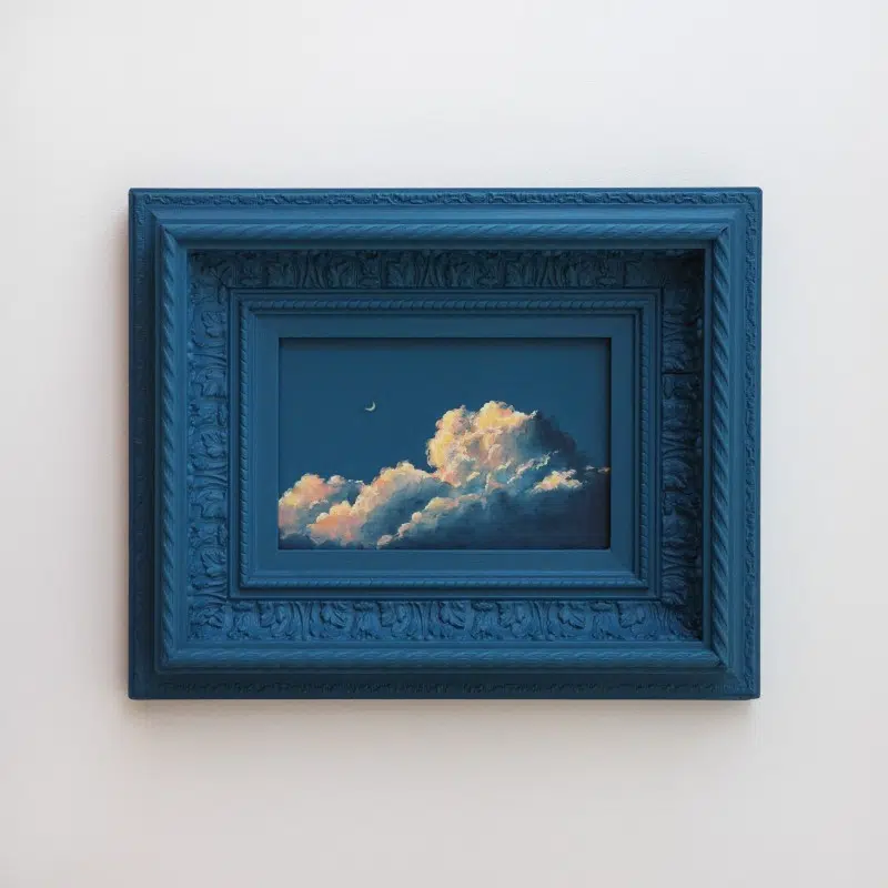 Cathy Camille Cloud Painting