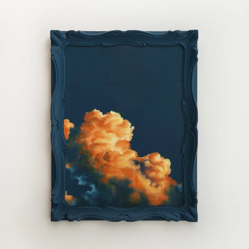 Cathy Camille Cloud Painting