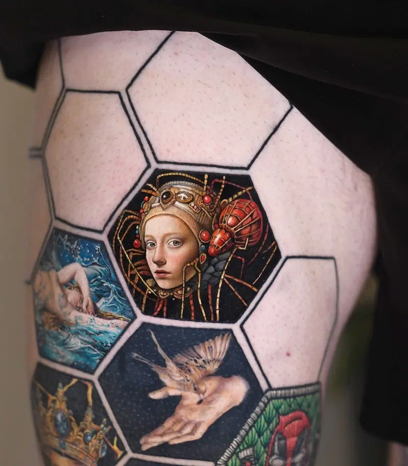 Surreal Tattoos by Edit Ben Gida