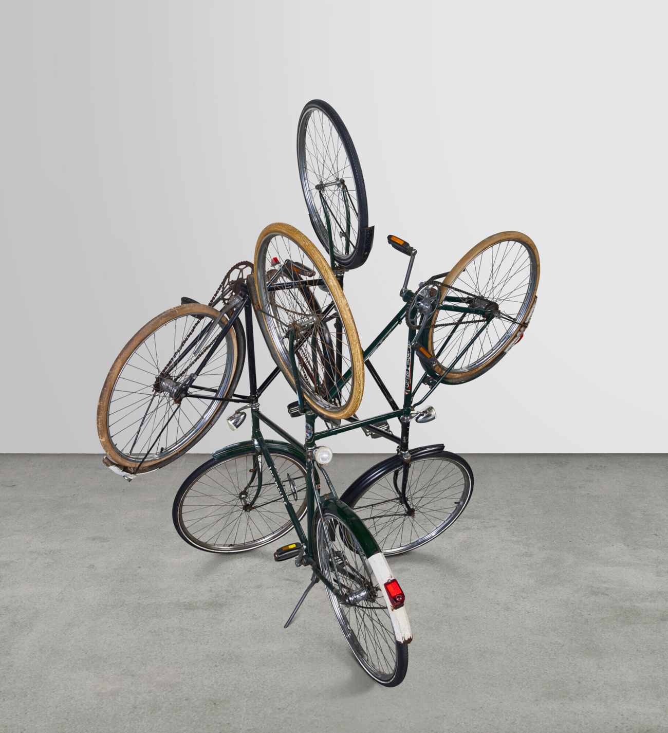 Four Bicycles (There is Always One Direction) by Gabriel Orozco