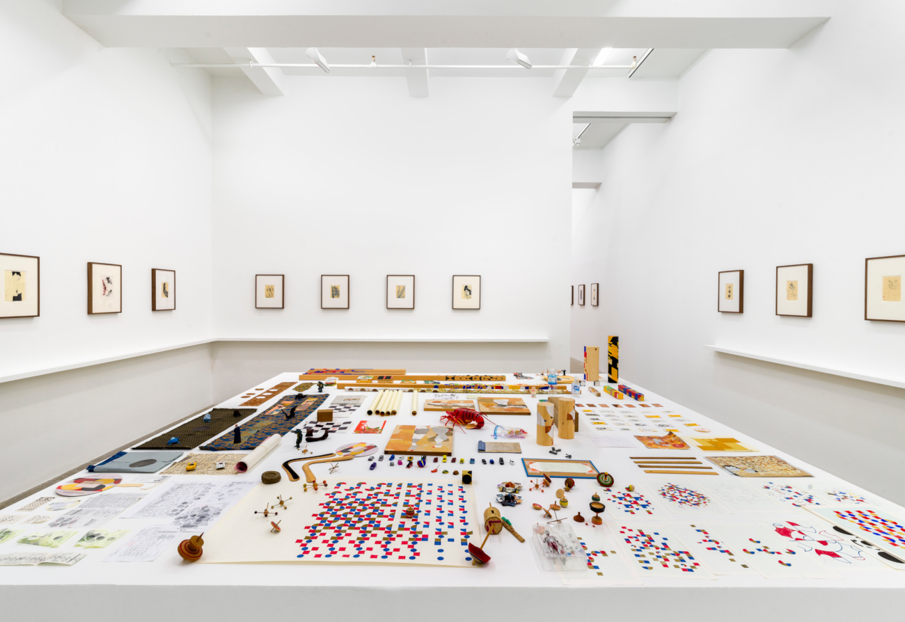 Working Table, (Tokyo) by Gabriel Orozco