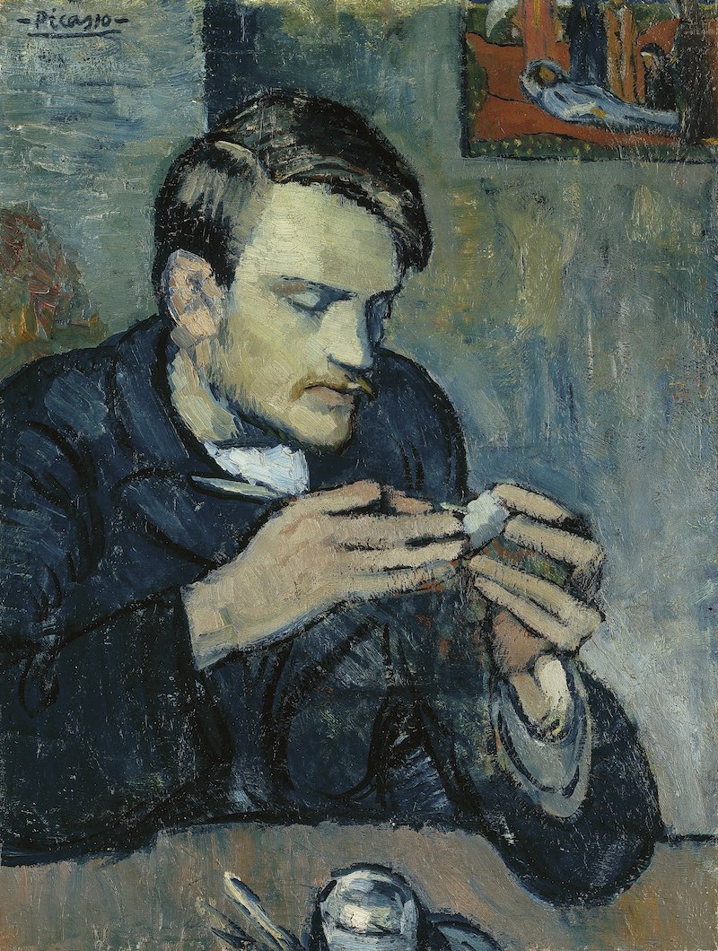 Hidden Picasso Portrait