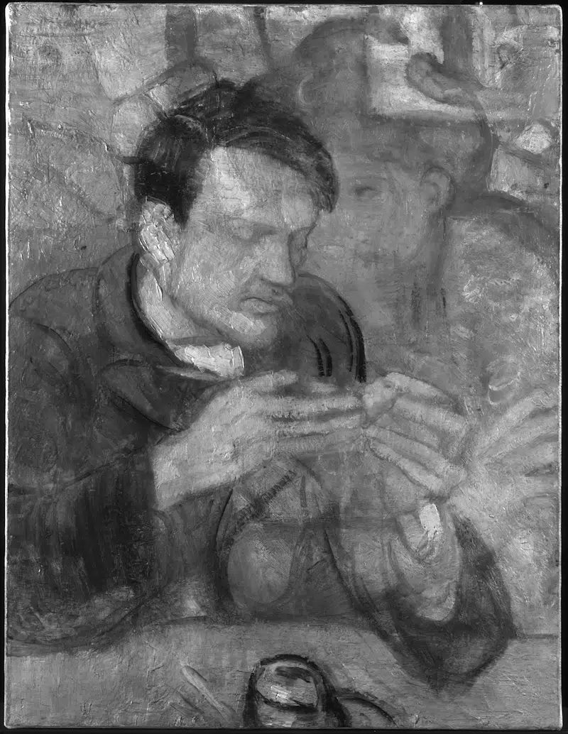 Hidden Picasso Portrait