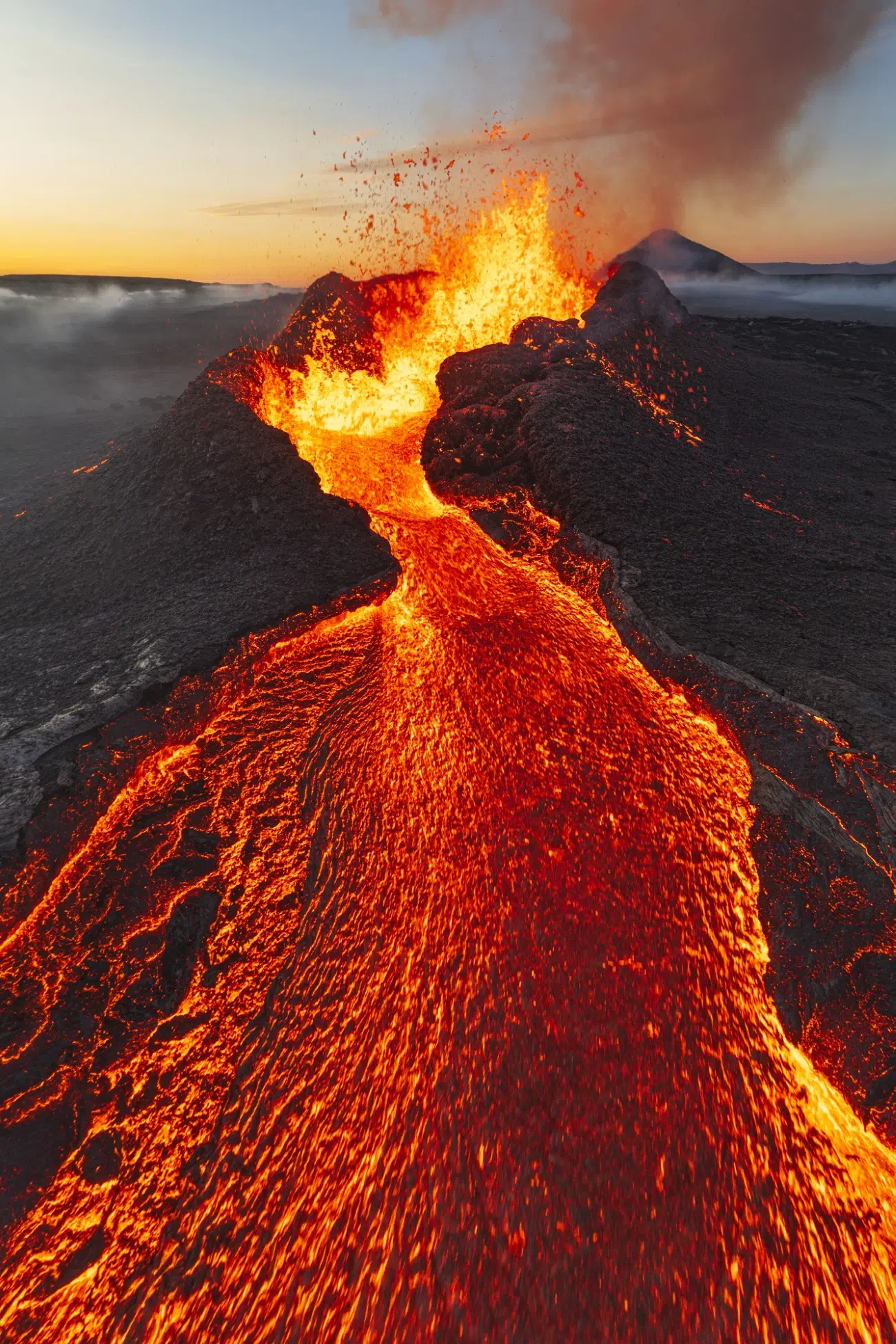 Lava river