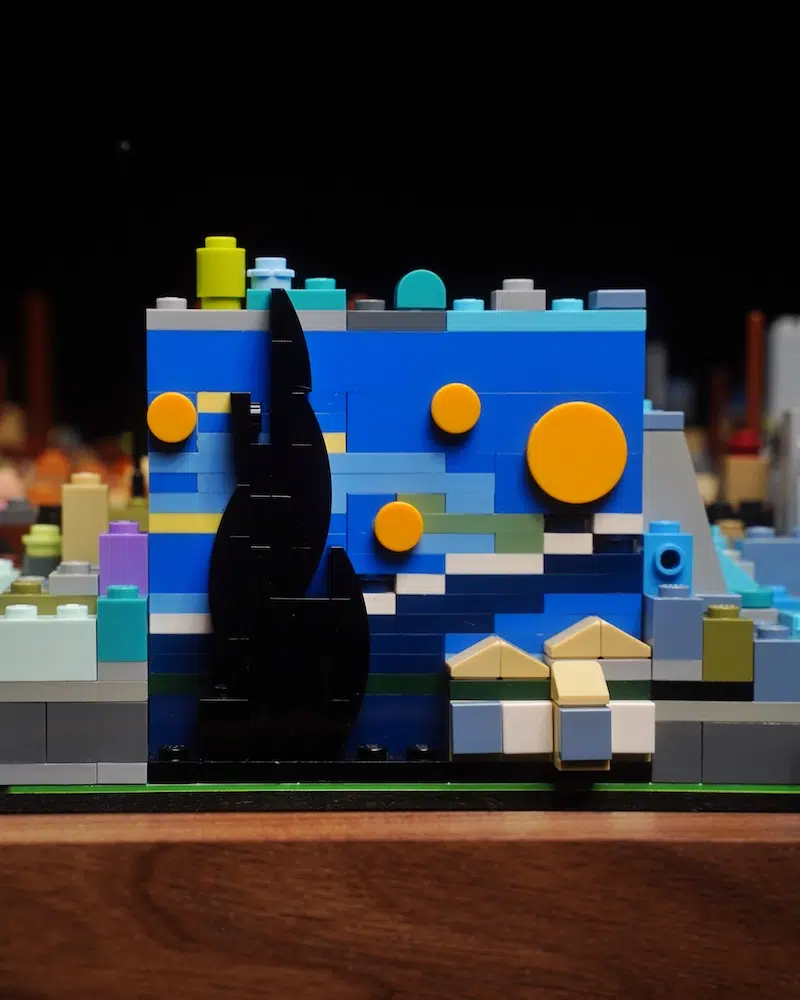 LEGO Art by Gerardo Pontiérr