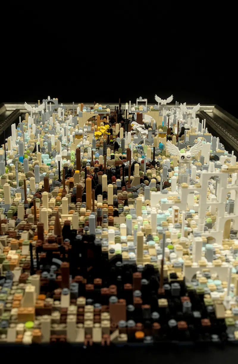 LEGO Art by Gerardo Pontiérr