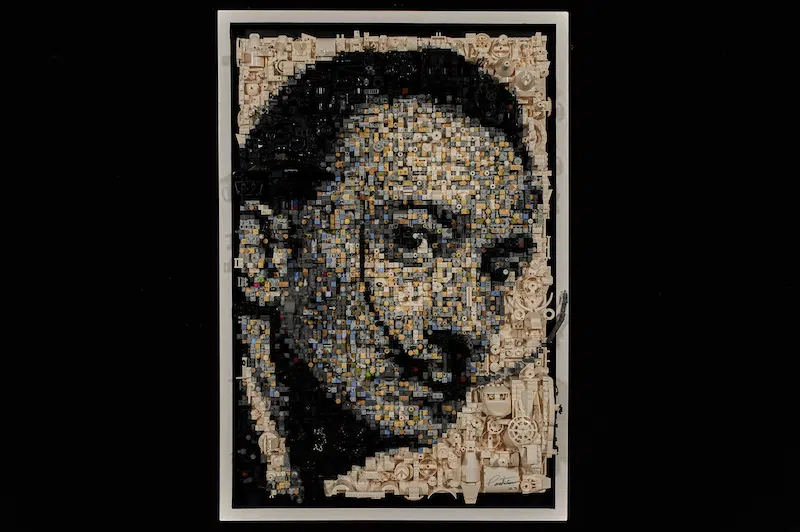LEGO Art by Gerardo Pontiérr