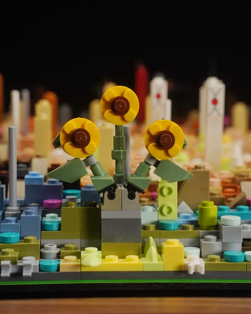 LEGO Art by Gerardo Pontiérr