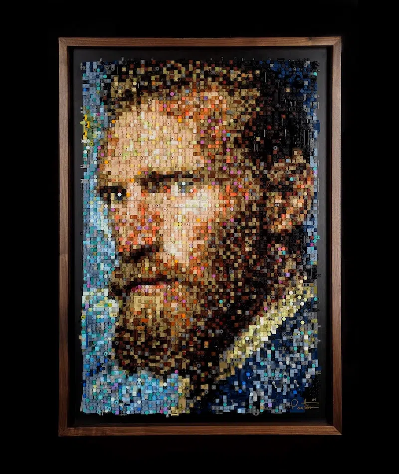 LEGO Art by Gerardo Pontiérr
