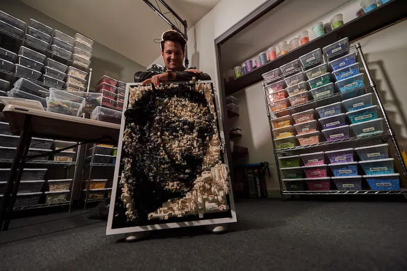 LEGO Art by Gerardo Pontiérr