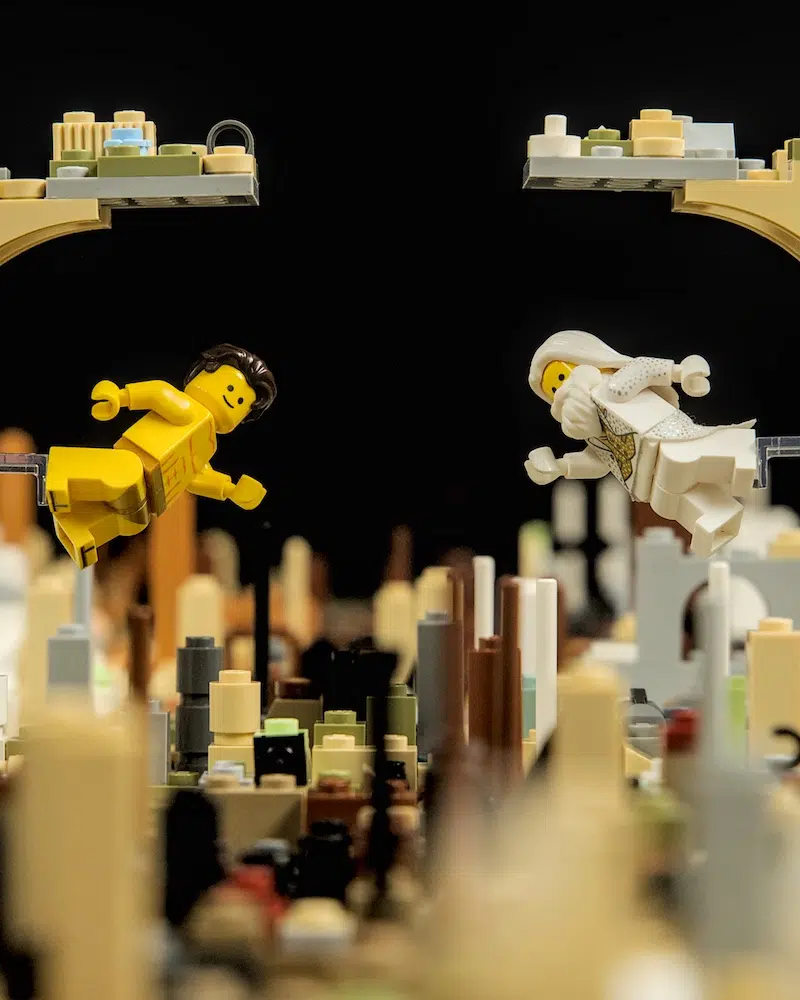 LEGO Art by Gerardo Pontiérr