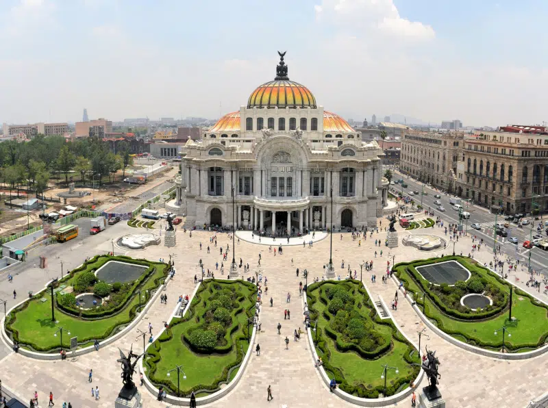 Fine Arts Palace in Mexico City