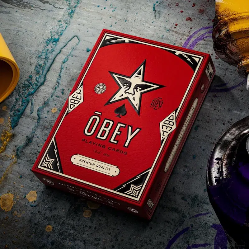 OBEY Playing Cards from theory11