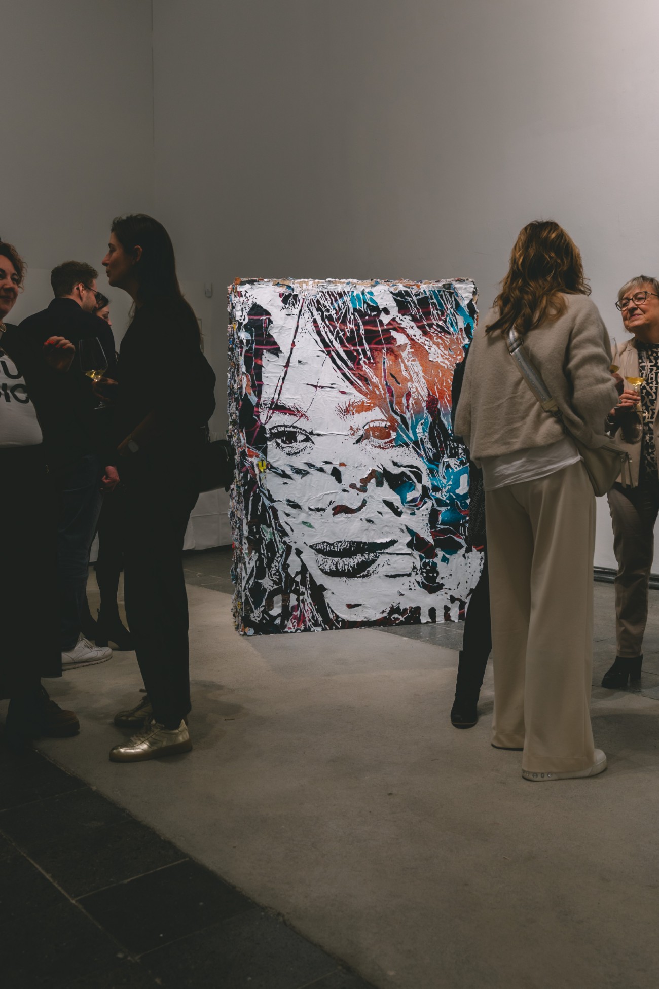 Vhils "Strata" at MUCA