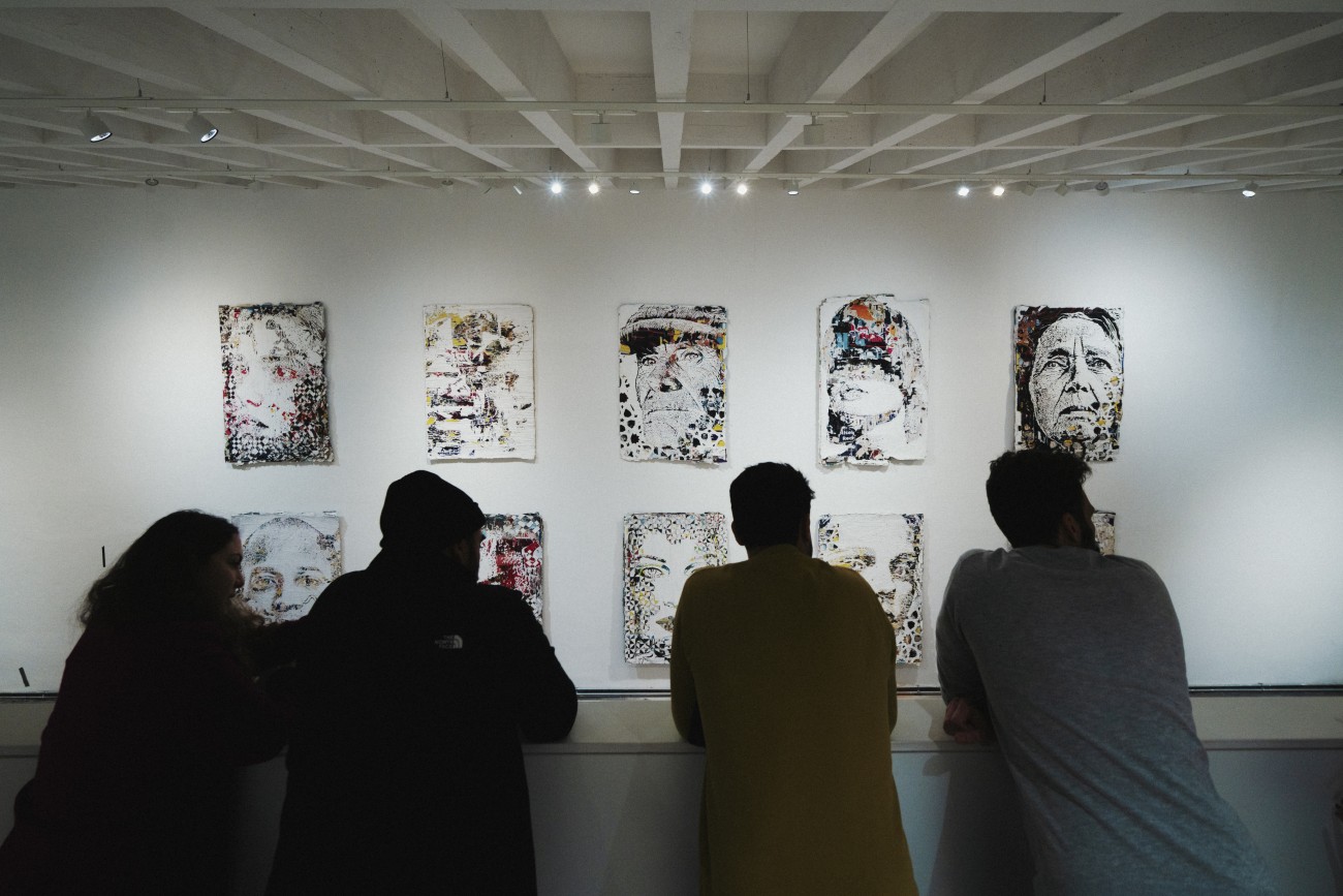 Vhils "Strata" at MUCA