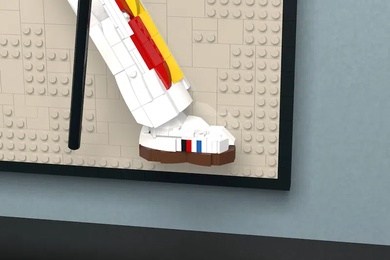 LEGO Freddie Mercury 3D Poster by Takesz